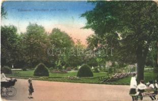 1915 Temesvár, Timisoara; Városligeti park / park (EK)