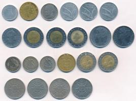 Vegyes: Olaszország 1954-1998. 5L-500L (12xklf) + Portugália 1976-1991. 2 1/2Esc - 100Esc (10x) T:2
...