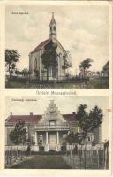 1931 Mosonszolnok, Anna kápolna, Gazdasági népiskola. Nátz Vilmos kiadása (EK)