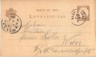 1898 Nagyigmánd, templom, gémes kút. Saját kézzel rajzolt. 2 Ga