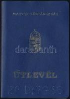 2003 Magyar fényképes útlevél, görög, egyiptomi, stb. vízumokkal