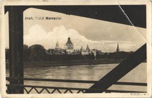 1921 Arad, Malul Muresului / Maros-part / riverbank, photo (EB)