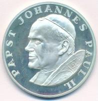 Ausztria 1988. "Papst Johannes Paul II. - St. Pölten - Lorch - Linz 1988" Ag emlékérem nem...