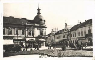 1943 Dés, Dej; Megyeháza, Minerva gyógyszertár / county hall, pharmacy (EK)