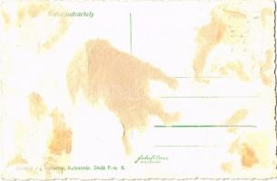 Székelyudvarhely, Odorheiu Secuiesc; Látkép / general view (ragasztónyom / gluemark)