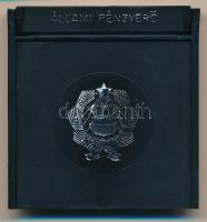 1981. "Naptár" Ag bélyegérem "Állami pénzverő" feliratú műanyag tokban (0.835/37...