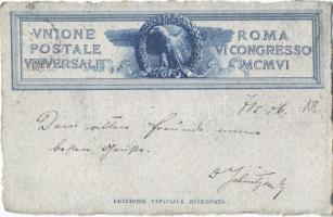 1906 Officina Calcografica Italiana. Biglietti di Banca, francobolli postali, titoli bancari, ecc. /...