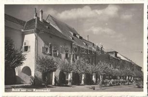 Beszterce, Bistritz, Bistrita; Búzasor / Kornmarkt / market square