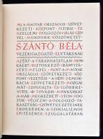 1948 Magyar Országos Szövetkezeti Központ egyedi díszalbuma  a vezérigazgató részére, minden munkatá...