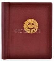 1948 Magyar Országos Szövetkezeti Központ egyedi díszalbuma  a vezérigazgató részére, minden munkatá...