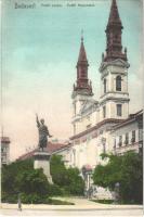 Budapest - 4 db régi városképes lap / 4 pre-1945 town-view postcards