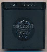 1984. "Naptár" Ag bélyegérem "Állami pénzverő" feliratú műanyag tokban (0.835/37...