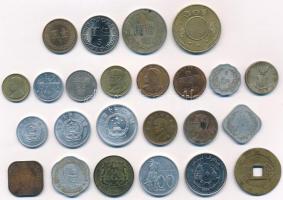 24db-os vegyes külföldi érme tétel közte Brit Észak-Borneó, Kína, Panama, Tajvan T:2-3
24pcs of var...
