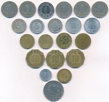 54db-os vegyes külföldi érme tétel, közte Algéria (21db), Dél-Afrika (19db), Egyiptom (1db), Kenya (...