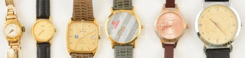 Vegyes karóra tétel (Invicta, Seiko, Mark Maddox, stb.), többnyire jó állapotban