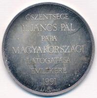 Fülöp Zoltán (1951-) 1991. "Őszentsége II. János Pál pápa magyarországi látogatása emlékére&quo...