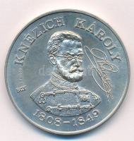 Bognár György (1944-) 1989. "MÉE Gyöngyösi Csoport - Aradi Vértanúk / Knézich Károly" Ag e...