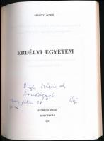 Neményi Ágnes: Erdélyi egyetem. Dedikált! Kolozsvár, 2004. Studium. Kiadói papírkötésben