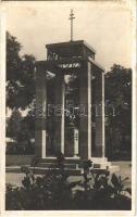 1942 Szécsény, Szent István emlékmű, Vadász foto (fl)