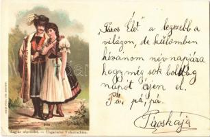 Magyar népviselet / Ungarischer Volkstrachten / Hungarian folklore. Rigler J.E. Rt. 3031. litho (Rb)