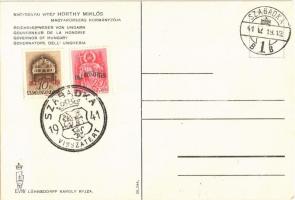 Nagybányai Horthy Miklós Magyarország kormányzója s: Lühnsdorff Károly + "1941 Szabadka visszat...