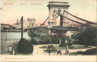 Budapest, Lánchíd. Taussig Arthur 3028.