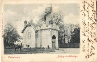 1901 Budapest X. Kőbánya, Csősztorony. Divald Károly 333. sz.