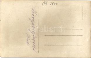 Felrobbantott Visztula híd vasúti kocsikkal Novo-Georgyevszknél / WWI K.u.K. (Austro-Hungarian) mili...