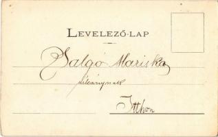 1904 Sátoraljaújhely, Fő tér, Vadászkürt szálloda, Safir Márkus, Szentgyörgyi Vilmos, Lövy Adolf üzl...