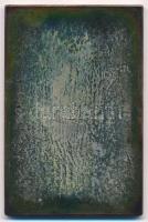 DN "Stephanus Rex" Szent István király portréját ábrázoló, jelzett Ag emlékplakett ÁPV dís...