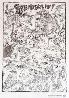 Vegyes cserkész tétel, svéd és dán cserkész folyóiratokkal, 12 db: 
4 db Scouten 1936. ápr.,1937. j...