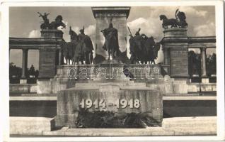 Budapest XIV. Milleniumi emlékmű a Hősök emlékével