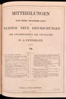 1858 Mittheilungen aus Justus Perthes' geographischer Anstalt über wichtige neue Erforschungen ...