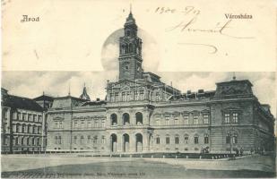 1900 Arad, Városháza. Nachbargauer János kiadása / town hall (EK)