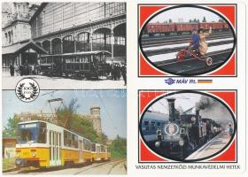 20 db MODERN motívum képeslap: közlekedési eszközök / 20 modern motive postcards: means of transport...