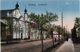 Orosháza with synagogue