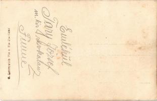 Fiume, Rijeka; Tary József m. kir. révkalauz műtermi fotója / Lotse / (nautical) pilot, lodesman. G....