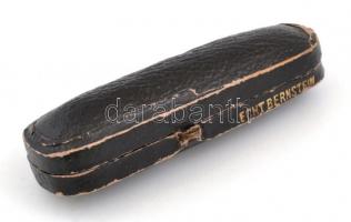 Gyöngyházberakásos mini bicska, h: 8 cm