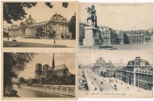 7 db RÉGI francia városképes lap / 7 pre-1945 French town-view postcards