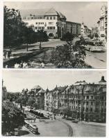 51 db MODERN román (erdélyi) városképes lap az 1950-es és 1960-as évektől / 51 modern Romanian (Transylvanian) town-view postcards from the 50's and 60's