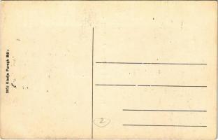 Ráckeve, Szent János szobor, Árpád híd. Paragh Béla kiadása