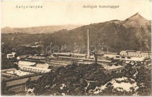 1924 Salgótarján, Acélgyár és Hamuhegy. Friedler Samu kiadása