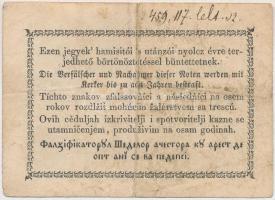 1849. 30kr "Kossuth bankó" T:III tűlyuk Adamo G103