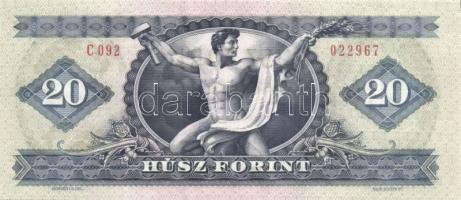 1975+1980. 20Ft (2x) klf évszámmal T:I