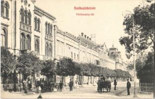 1911 Székesfehérvár, Vörösmarty tér, lovaskocsi