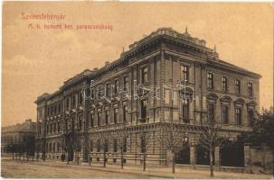 1907 Székesfehérvár, M. k. honvéd kerületi parancsnokság. W.L. (?) No. 651. (Rb)