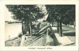 1938 Felsőgöd (Göd), Duna-parti sétány