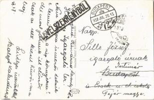 1937 Pécsvárad. Divald + "Levélszekrényből" bélyegzés (Rb)