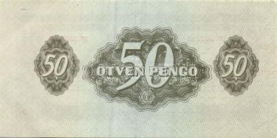 1944. 50P "V.H." (2x) egymásutáni sorszámmal T:I