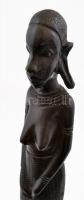 Afrikai fa szobor, m: 35 cm